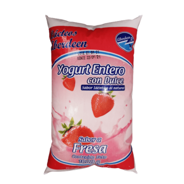 yogurt en bolsa litro